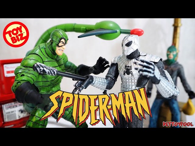 TOY BIZ】ギミックが楽しいスパイダーマンクラシックシリーズの