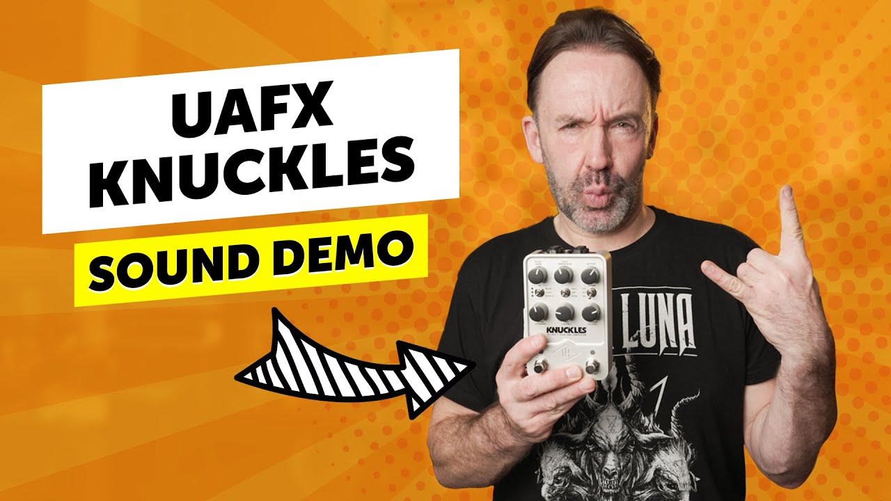 UAFX Knuckles '92 Rev F Dual Rec Amplifier | Does this pedal