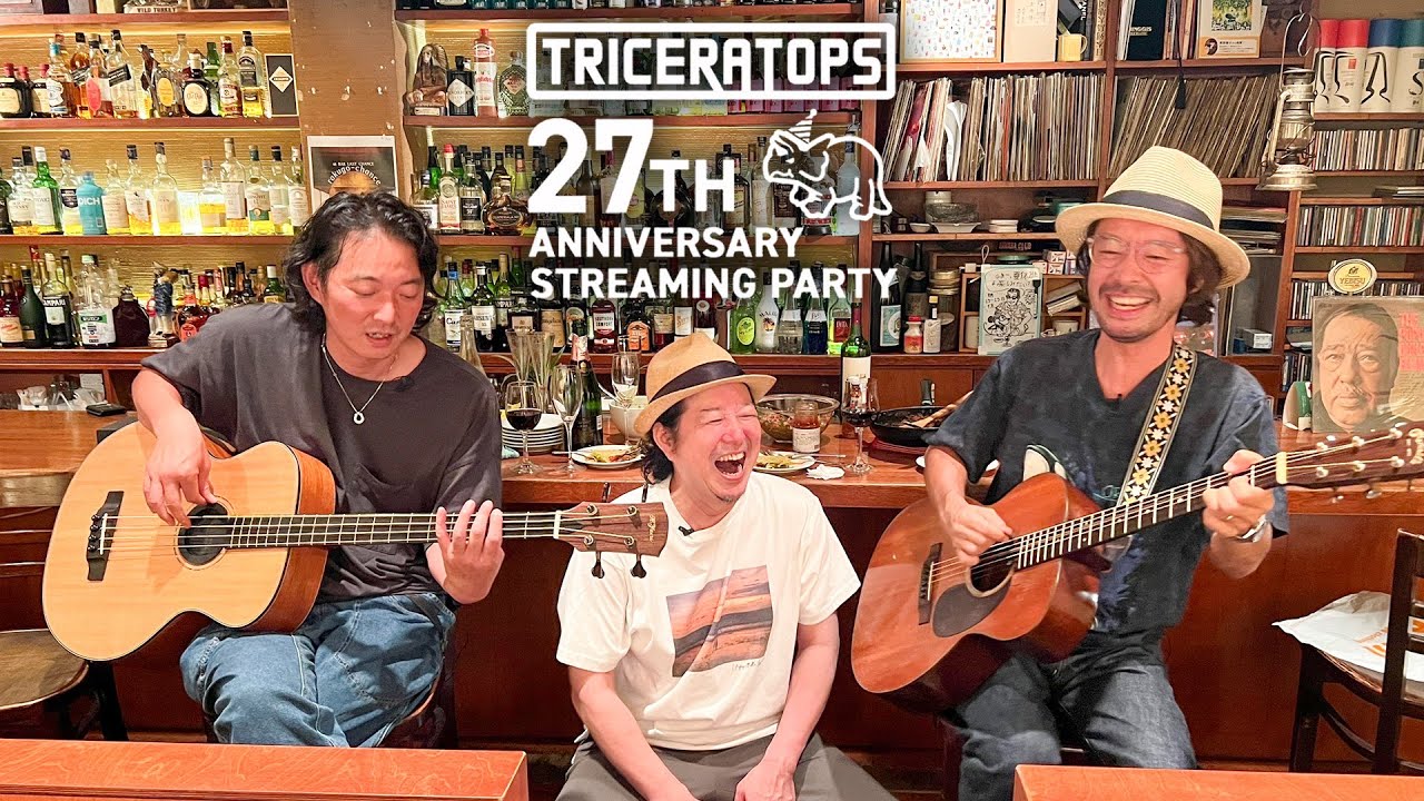 TRICERATOPS 27TH ANNIVERSARY STREAMING PARTY 2024.7.21 - YouTube