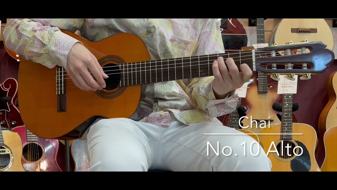 試奏動画】Chai Yukinobu (茶位幸信) No.10 Alto Guitar [LASTGUITAR