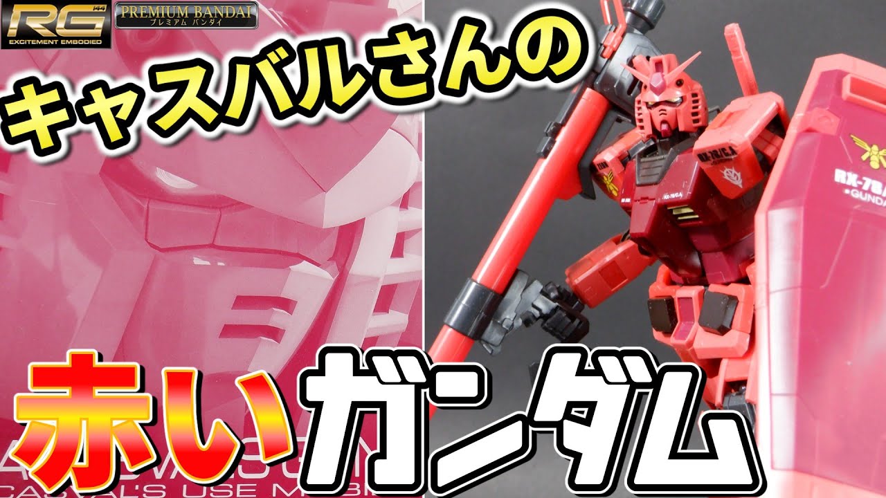 組め、とガンダムが言ってたので】RG1/144 キャスバル専用ガンダム