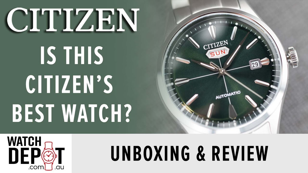Citizen NH8391-51X Mechanical Watch | C7 Series | Unboxing