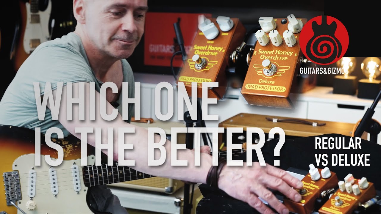 Mad Professor Sweet Honey Overdrive with Fat Bee mod - YouTube