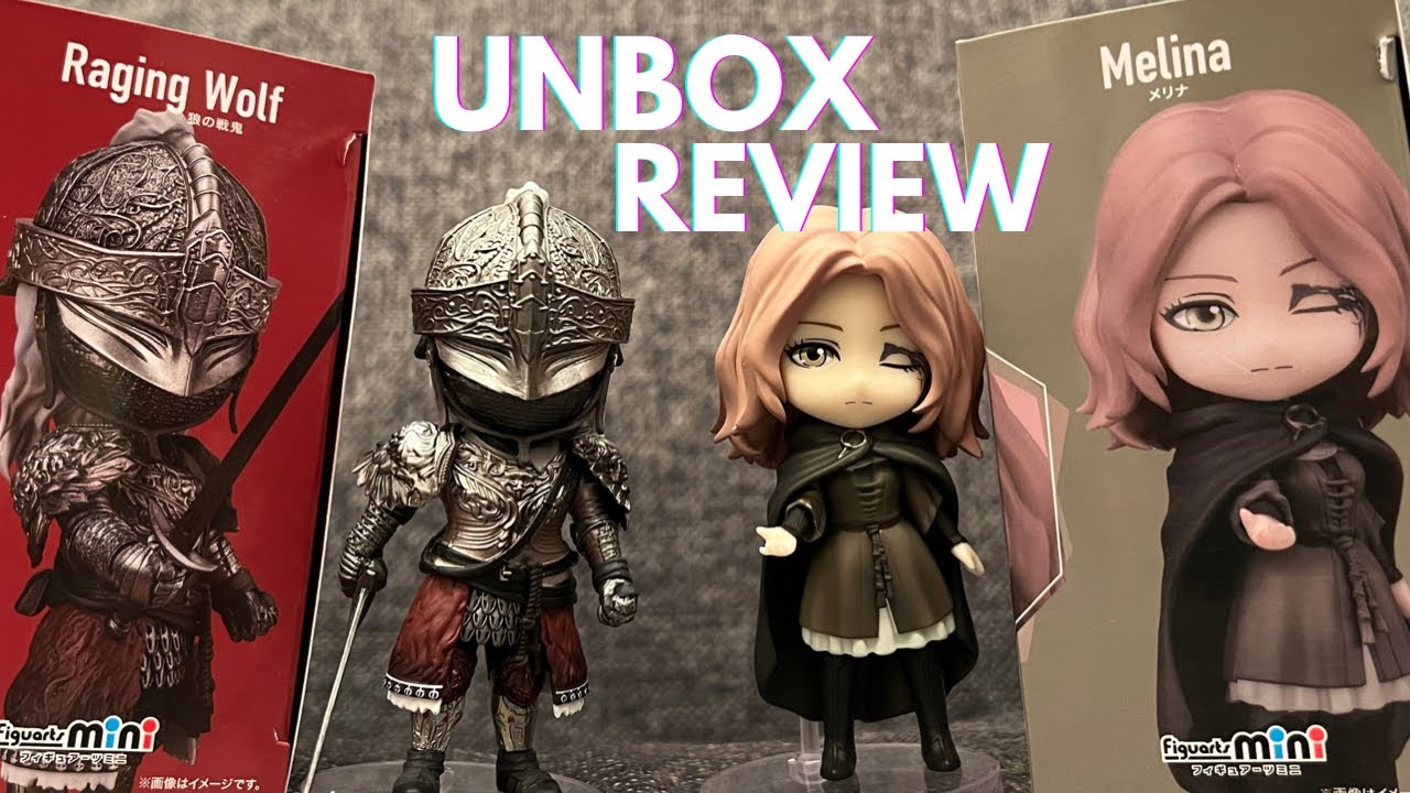 ELDEN RING Melina and Raging Wolf Figuarts Mini Unbox Review