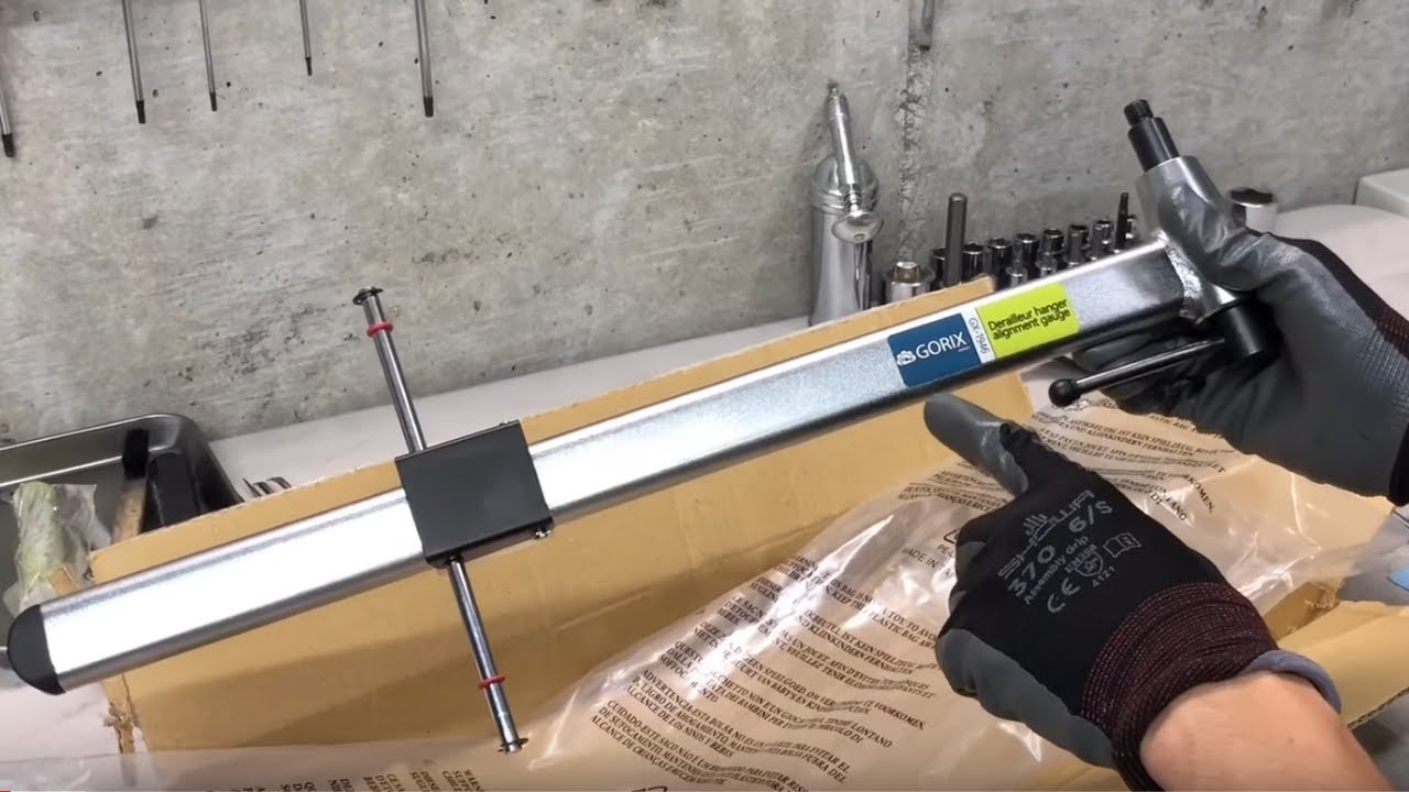 ディレイラーハンガー修正工具をレビュー。曲がりの直し方 調整