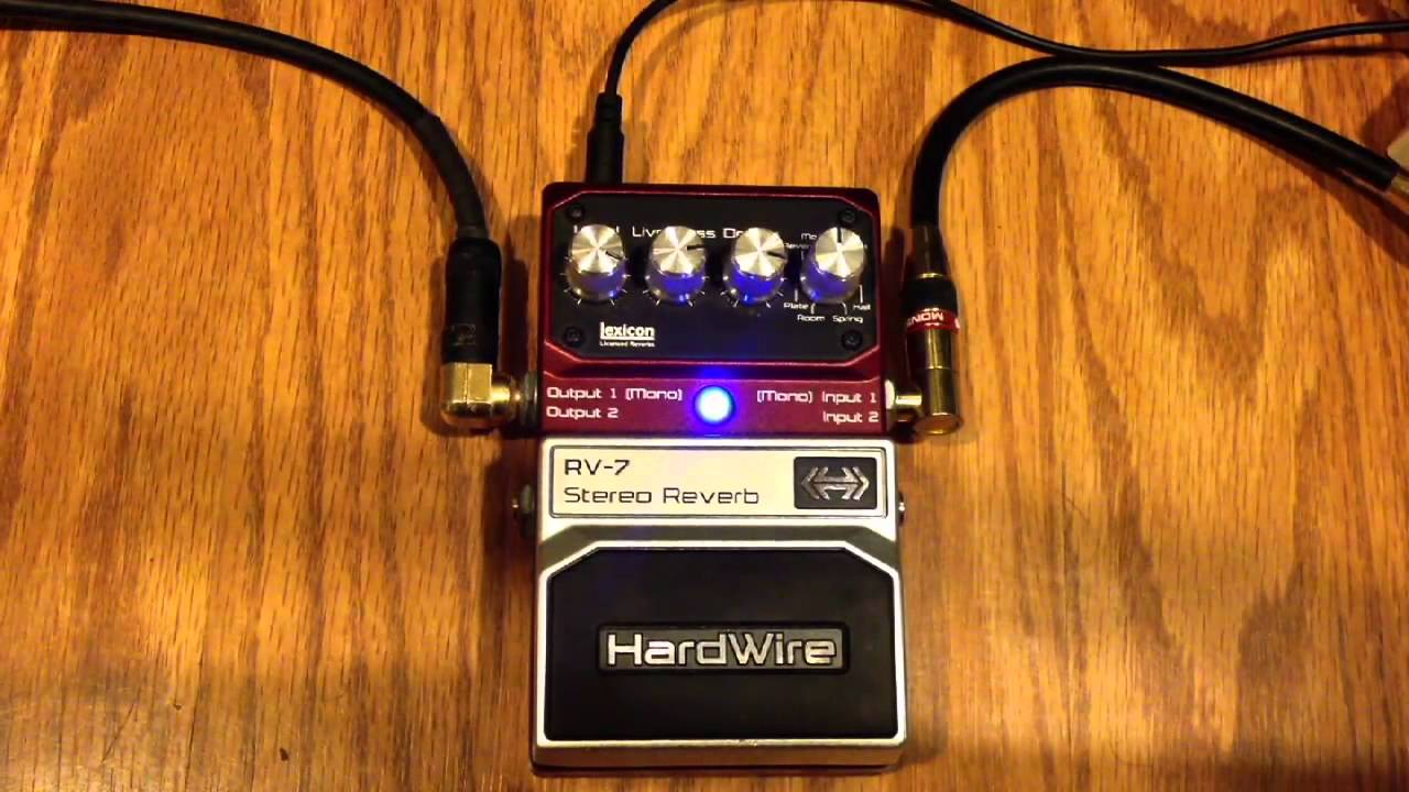 Hardwire Reverb RV-7 - YouTube