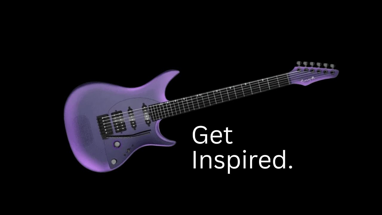Introducing the ENYA INSPIRE Smart Electric Guitar - YouTube