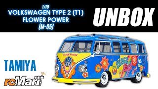Tamiya 1/10 M05 Flower Power Volkswagen Type 2 T1 Pre-Painted Body
