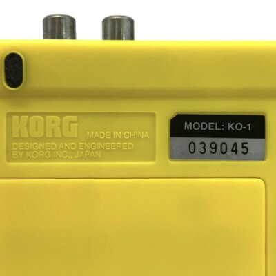 Korg KO-1 Kaossilator Dynamic Phrase Synthesizer Yellow Used Japan