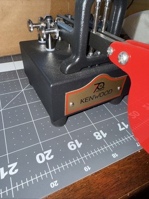 Vibroplex Vibrocube Kenwood 70 Th Anniversary Paddle NOS NO BOX | eBay