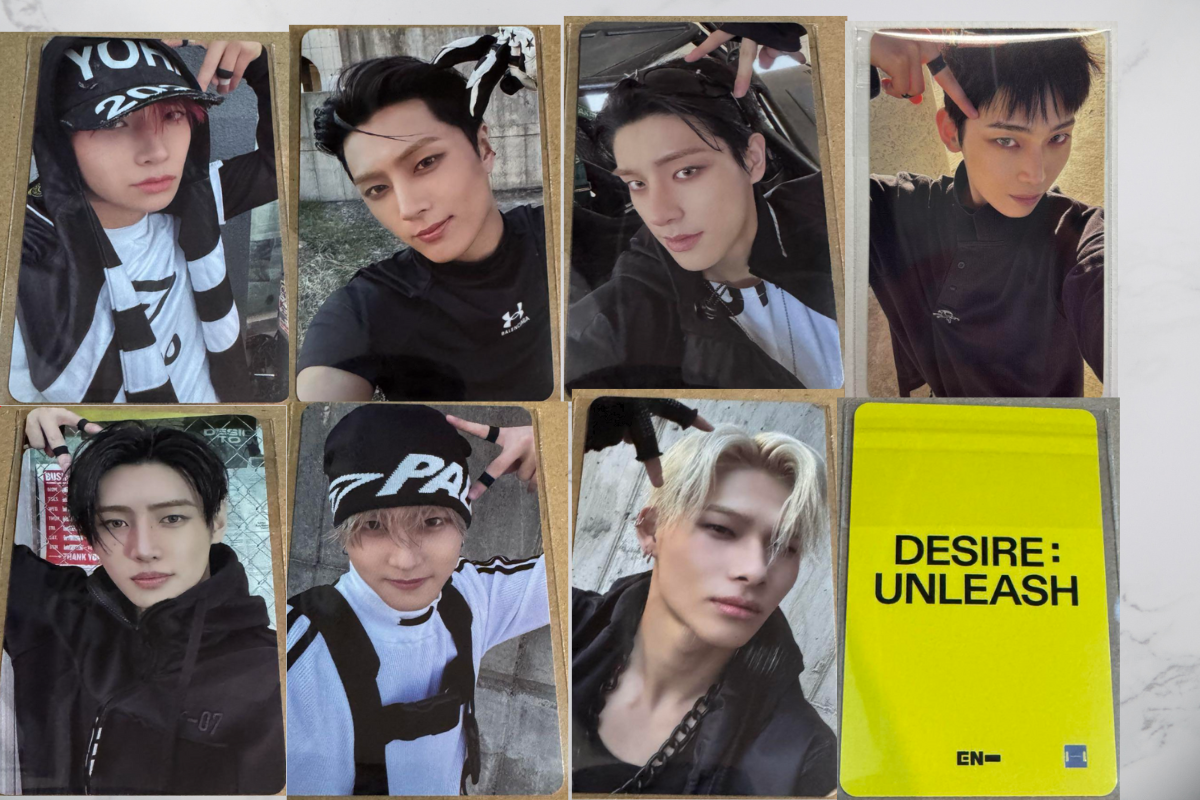 ENHYPEN DESIRE : UNLEASH music plant Lucky Draw POB Official Photo