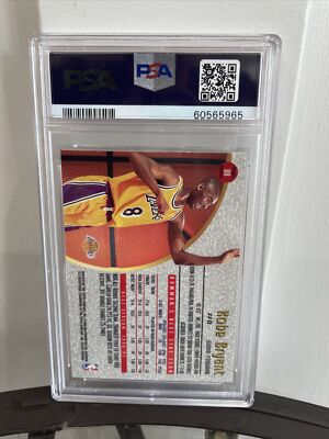 Kobe Bryant 1997-98 Bowman's Best #88 Atomic Refractor PSA 8 NM
