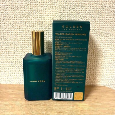 BTS JUNGKOOK GOLDEN The Moments Exhibition WATER-BASED PERFUME