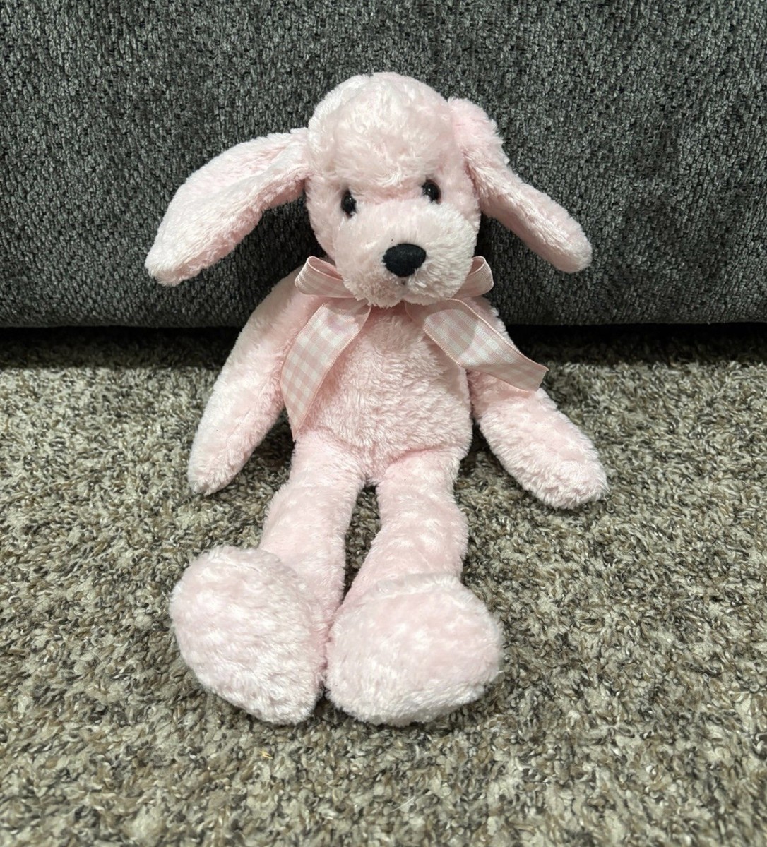 Commonwealth Pink Poodle Dog 1999 Tall Floppy Rare! | eBay