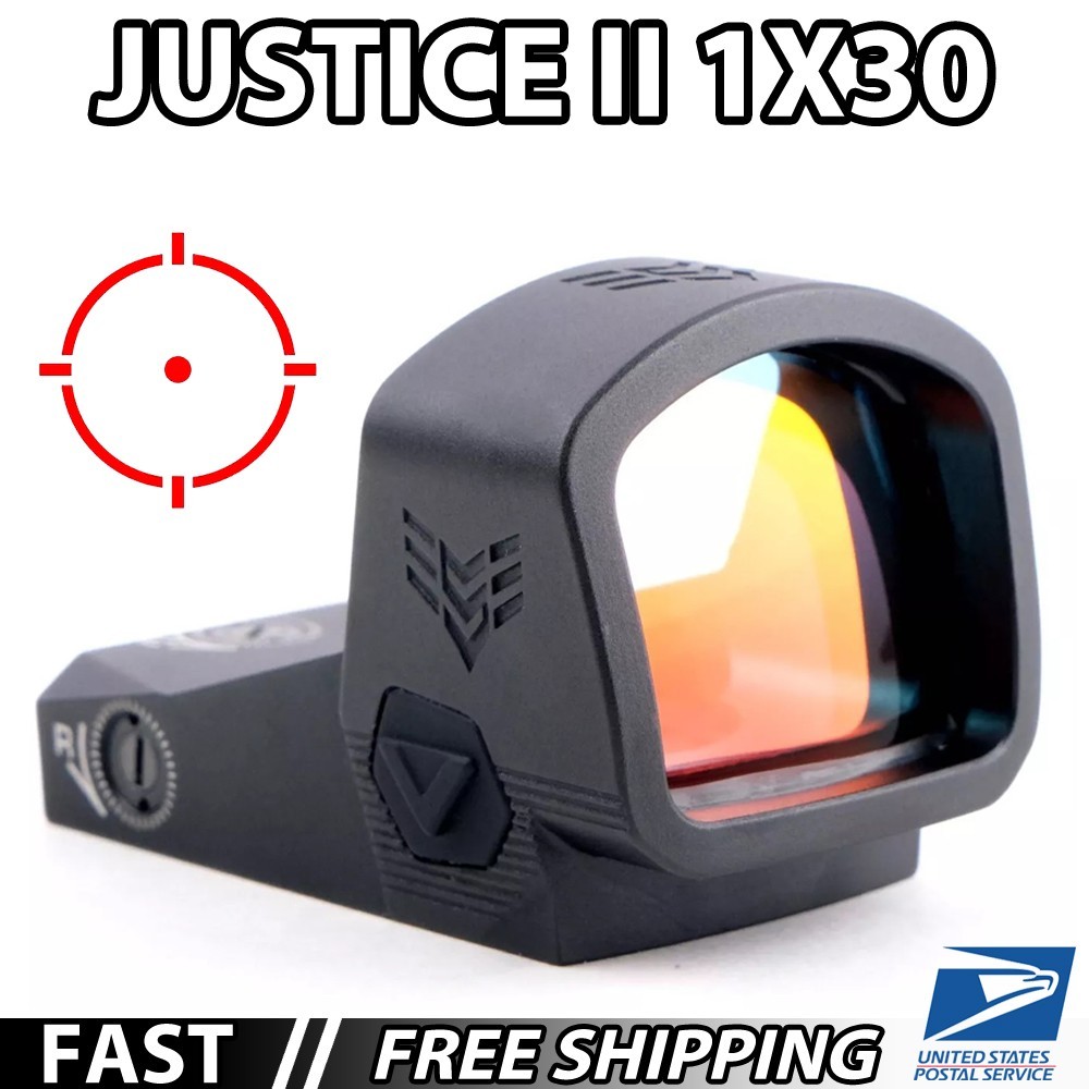 新品未使用】実物 Swampfox JusticeII 1x30 ドットサイト Justice II