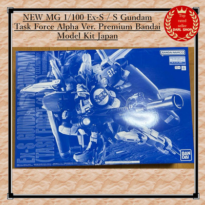 NEW MG 1/100 Ex-S / S Gundam Task Force Alpha Ver. Premium Bandai