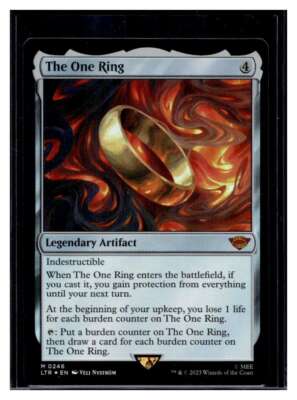 MTG Magic Lord of the Rings #246 The One Ring Mythic Rare Foil | eBay