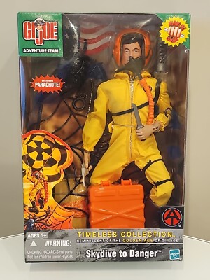 GI Joe Timeless Collection Skydive To Danger KUNG FU GRIP 2003