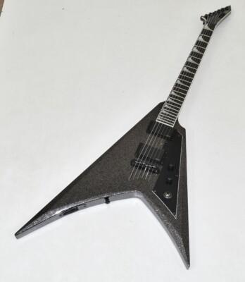 ESP LTD KH-V Kirk Hammett Signature Guitar Black Sparkle 0576 | eBay