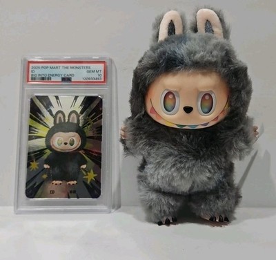Authentic 2025 Pop Mart The Monsters ID Big Into Energy Card PSA