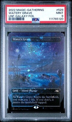 Buy Watery Grave (Borderless) (Galaxy Foil) Unfinity Foil online