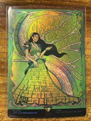 MTG✨ARWEN, MORTAL QUEEN (Borderless Poster Full Art) FOIL✨LTR