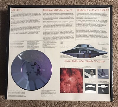 TESTORS Area S4 UFO Revealed 1:48 Scale Model Kit 576 - Sealed