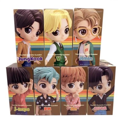 BTS TinyTAN Dynamite Q Posket Figure A Type Full Complete Set