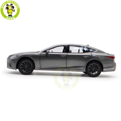 1/18 Toyota Lexus LS 500h Gray Diecast Model Cars Toys Gifts For