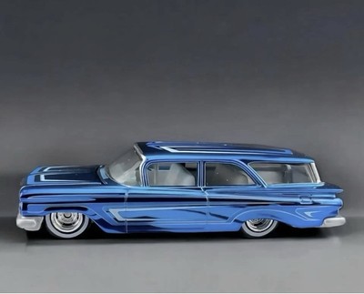 IN HAND Hot Wheels RLC - 1959 Chevrolet Brookwood Blue 2025 | eBay