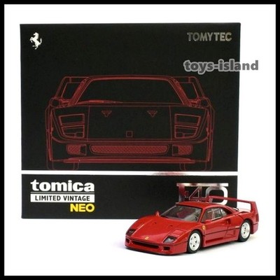 Tomica Limited Vintage NEO TLV Ferrari F40 1989 Red 1/64 Tomytec