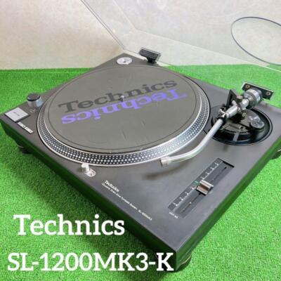 Technics SL-1200MK3 Direct Drive DJ Turntable System Black | eBay