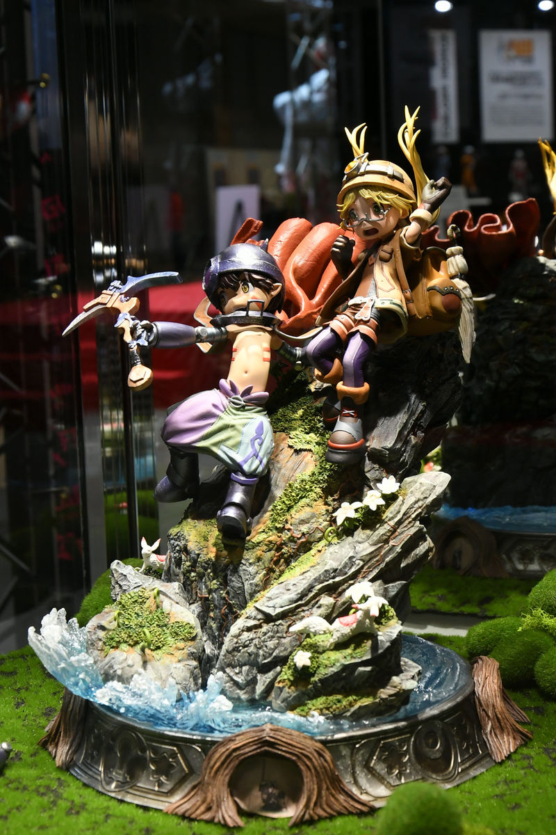 メイドインアビス」のジオラマが登場、あふれる躍動感と超絶ディテール