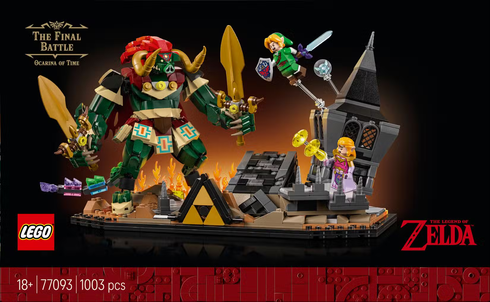 LEGO Zelda: Ocarina of Time Final Battle Set Officially Unveiled