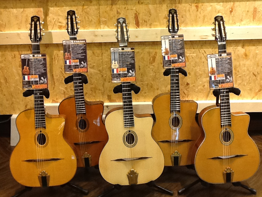 ジャンゴラインハルトに代表されるジプシースウィングジャズの御紹介