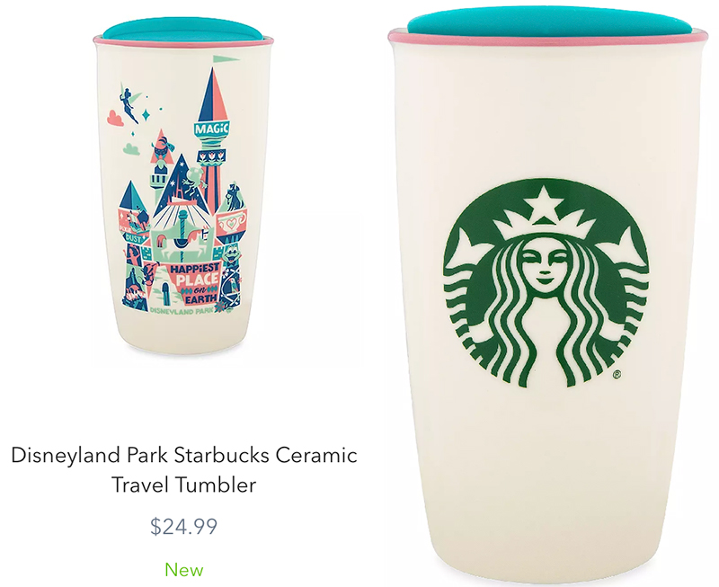 アナハイムディズニーのスタバ新グッズ】タンブラーとオーナメント