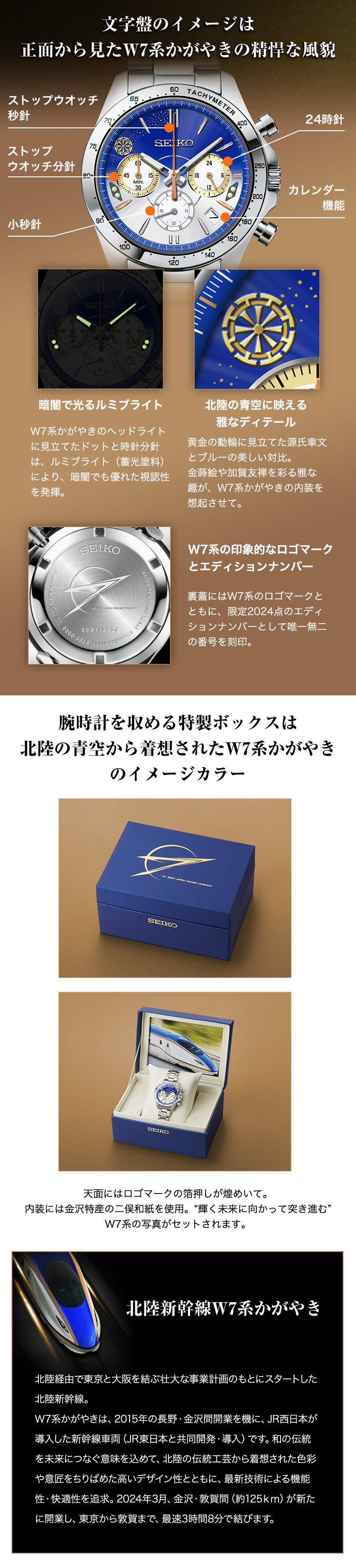 北陸新幹線 W7系かがやきウオッチ／プレミアムキャラクターグッズ通販