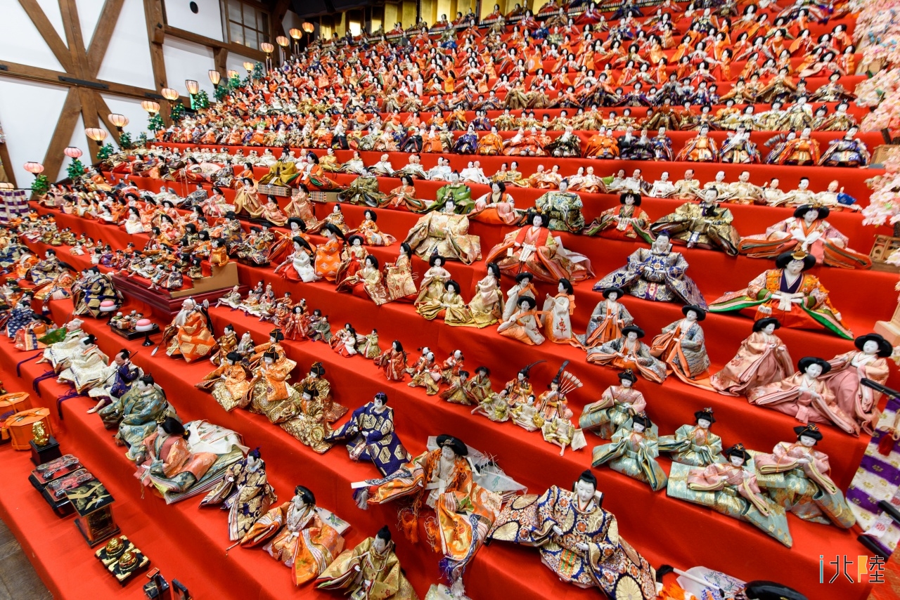 越前おおの「ひな祭り」 20段のひな人形
