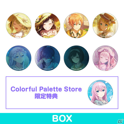 プロセカ」9月の新商品として「アクリルバナーバッジ vol.8／vol.9