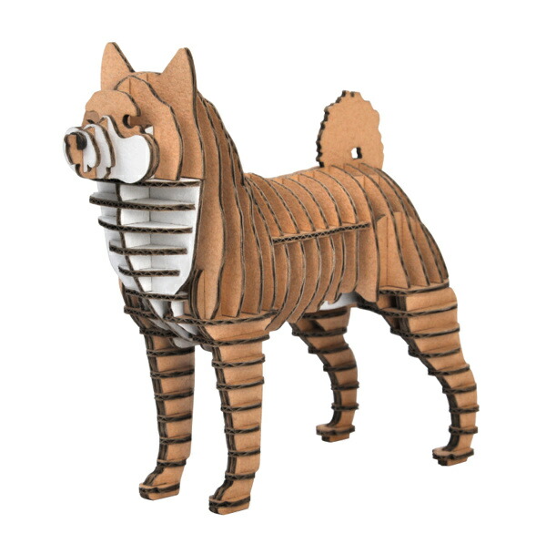 楽天市場】柴犬 パズル 犬 紙製 GRIDシリーズ 立体パズル 組立 （ 工作