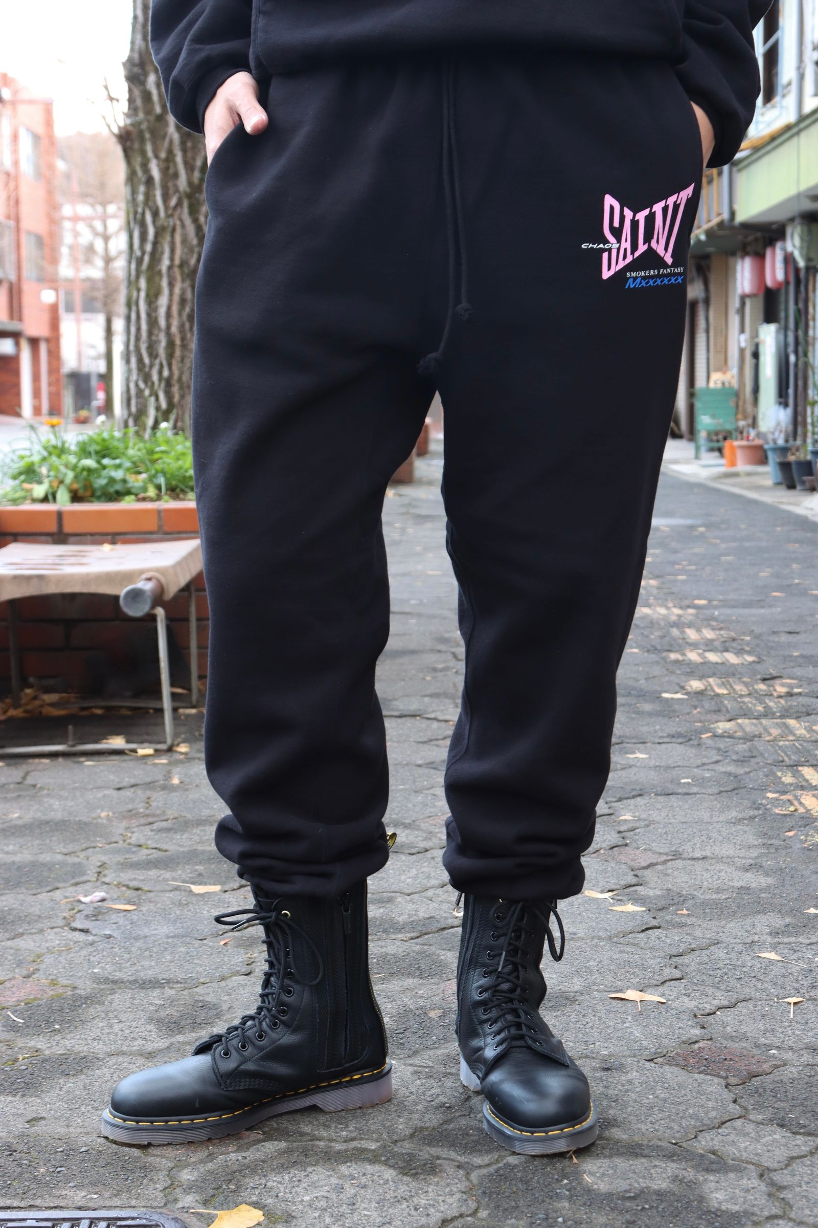SAINT M×××××× - セントマイケル25SS SWEAT PANTS RIBON SAINT(SM-HR8