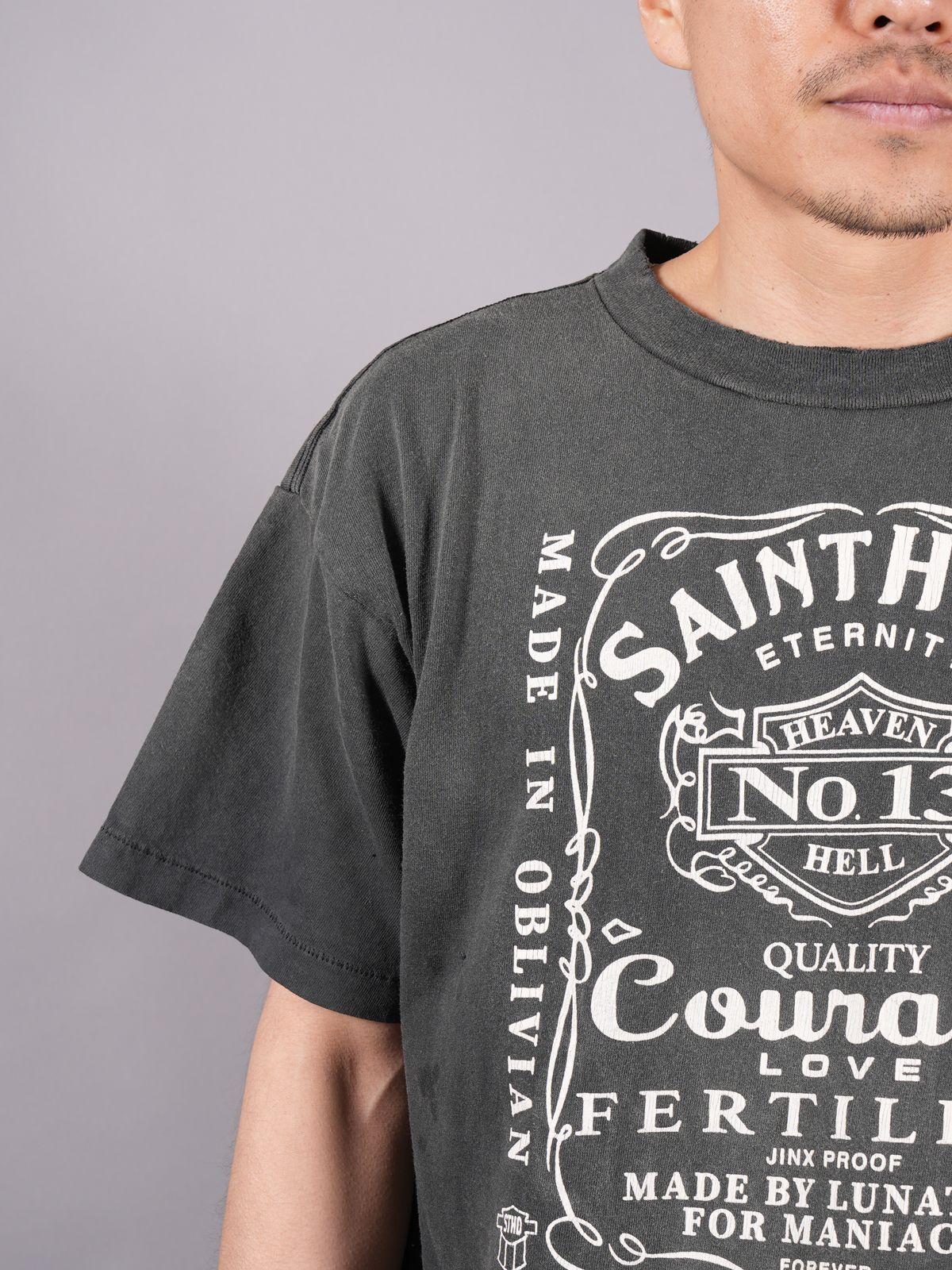SAINT M×××××× - 【限定品】 SM-S23-0000-116 / NH/SS TEE / SKULL
