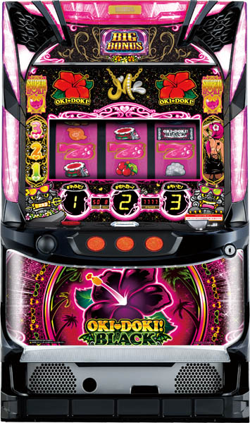 ミズホ 沖ドキ！BLACK 中古パチスロ実機 [8ch対応][まるごと配送限定