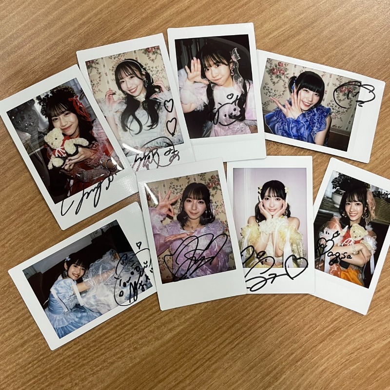 SWEET STEADYメンバー別チェキ（サイン・宛名入り） -「始まりの合図