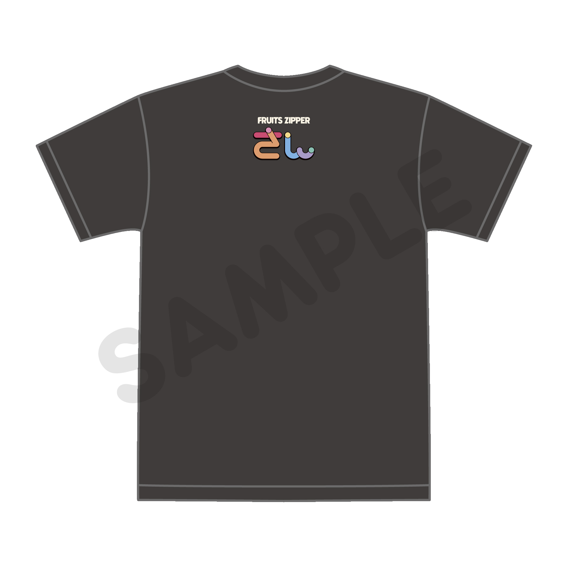 FRUITS ZIPPER 3rd Anniv. Tシャツ／スミクロ【ASOBIMALL(アソビモール)】
