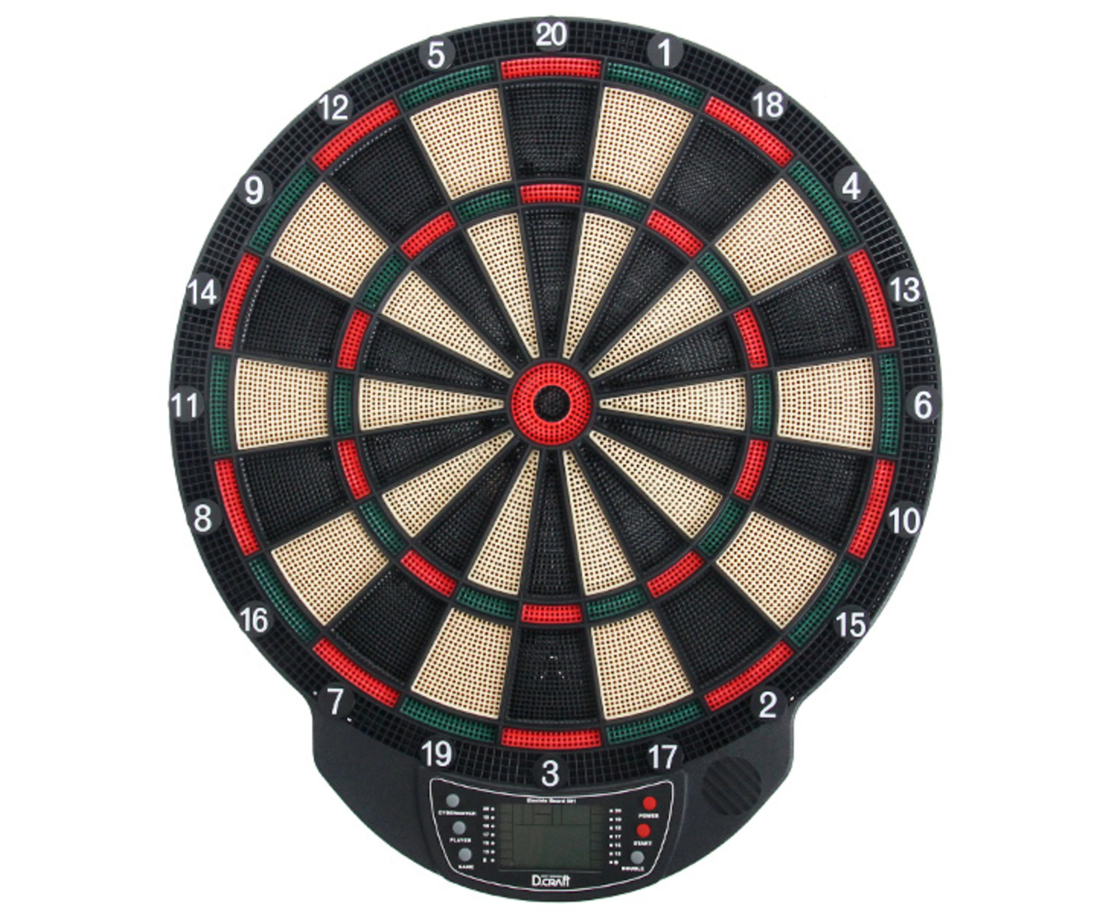 ダーツボード【ディークラフト】エレクトリックボード 501 グリーン
