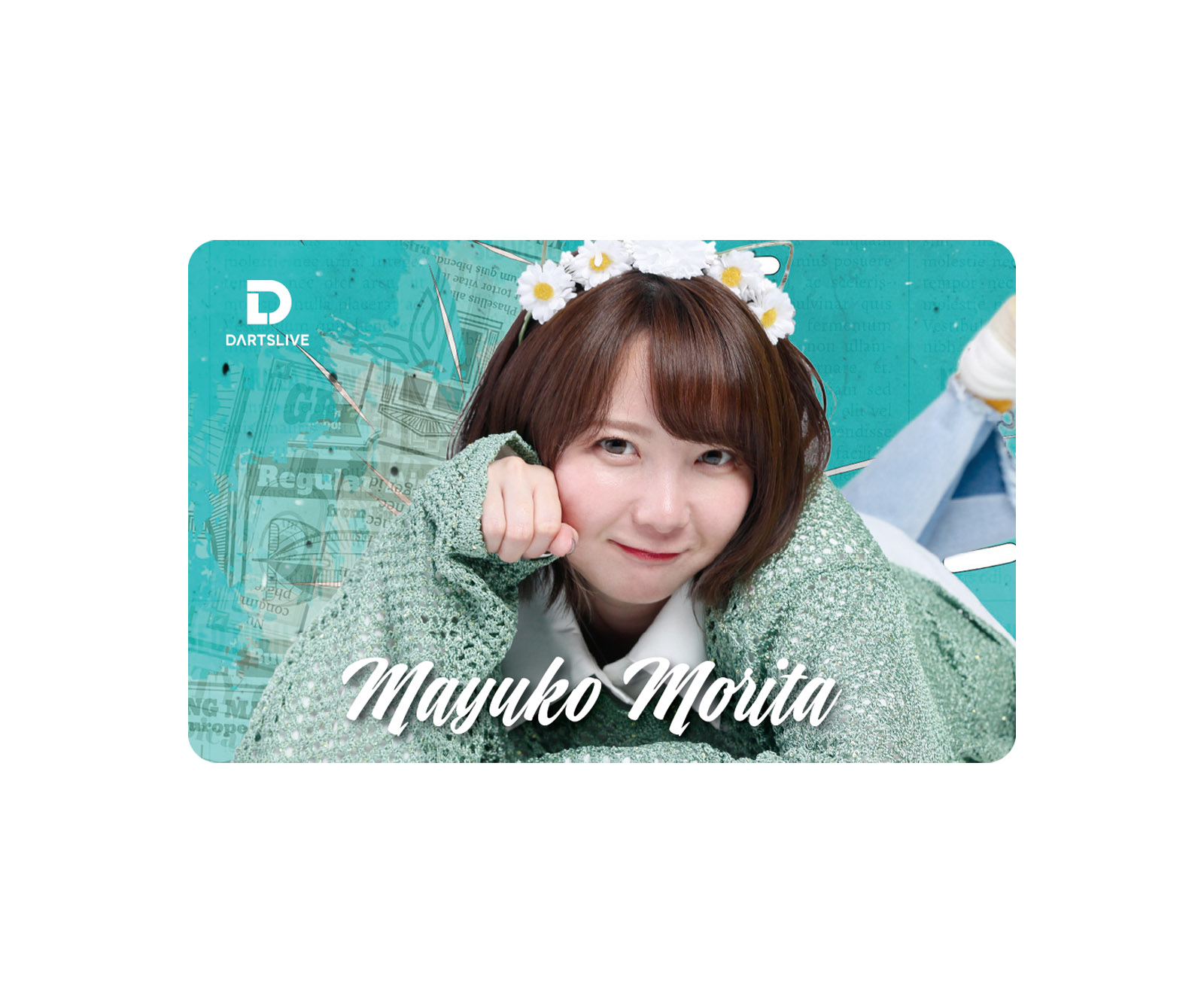 ダーツ雑貨【ダーツライブ】ダーツライブ プレイヤーグッズ第五弾 森田