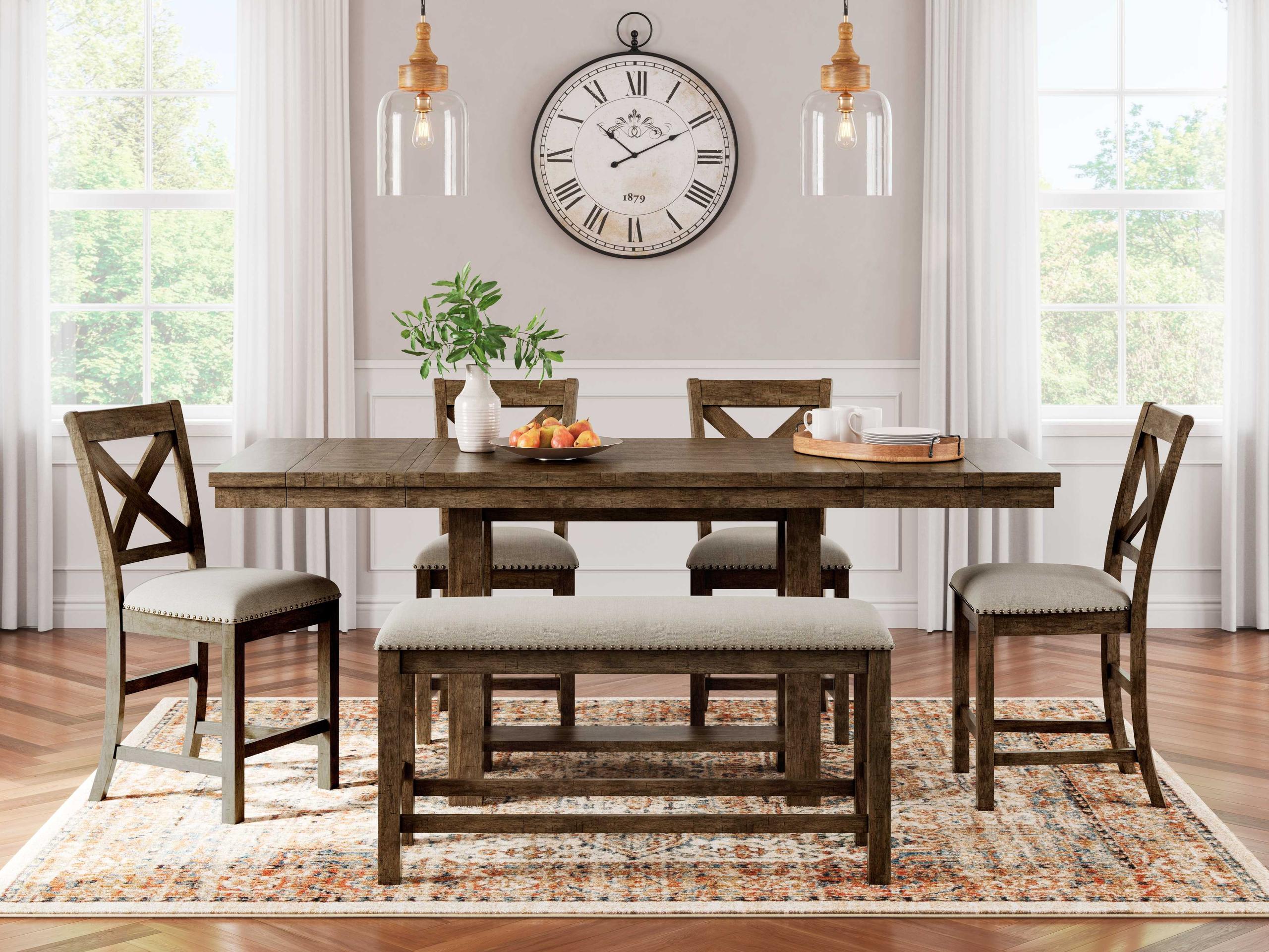 D631D3 by Ashley Furniture - Moriville Counter Height Dining Table
