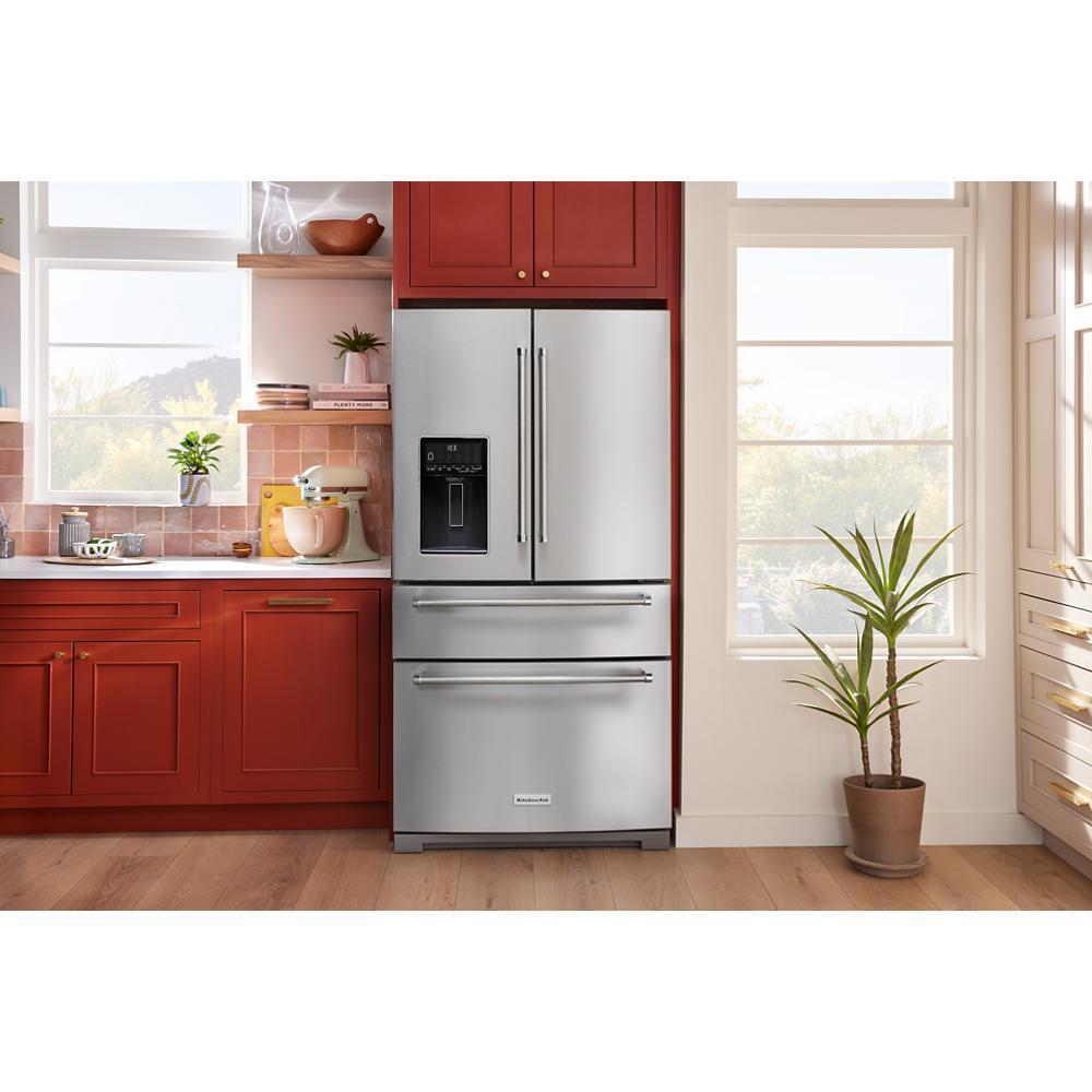 KITCHENAID 26.2 Cu. Ft. Multi-Door French Door Refrigerator with