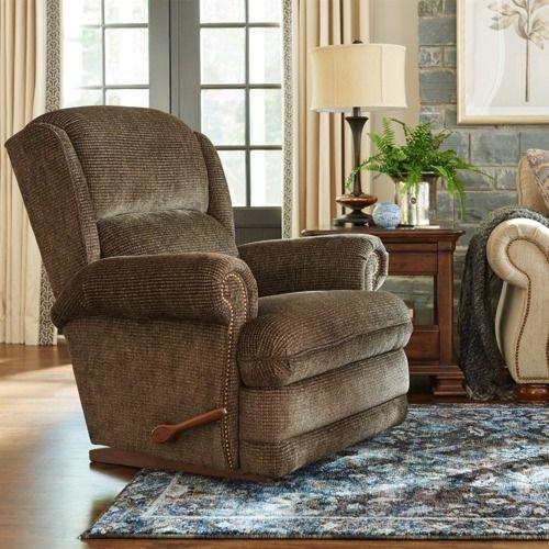 010768 by La-Z-Boy - Kirkwood Rocking Recliner w/ Brass Nail Head